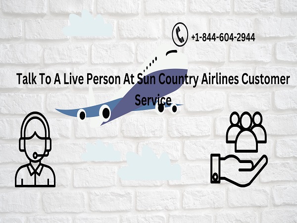 How Can I Speak To A Live Person At Sun Country Airlines?